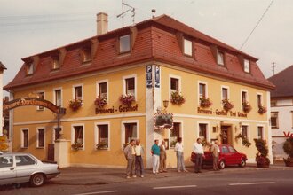 Das Haus der Drei Kronen in den 70er Jahren | © Frankenhotel Drei Kronen Memmelsdorf GmbH